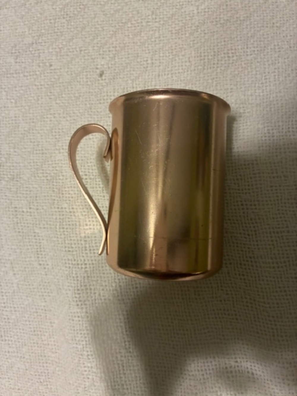 Bascal mid- century modern aluminum Moscow Mule mug from the 1950's